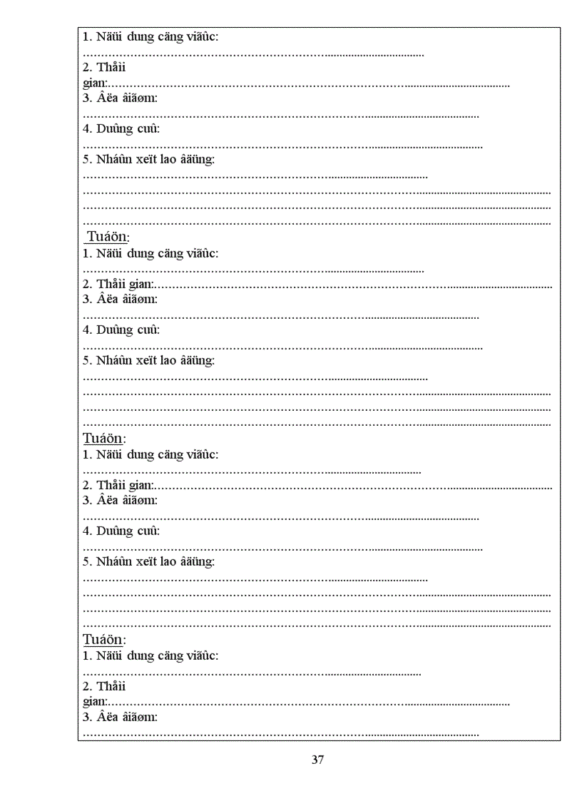 image for page Mẫu sổ Chủ nhiệm THPT