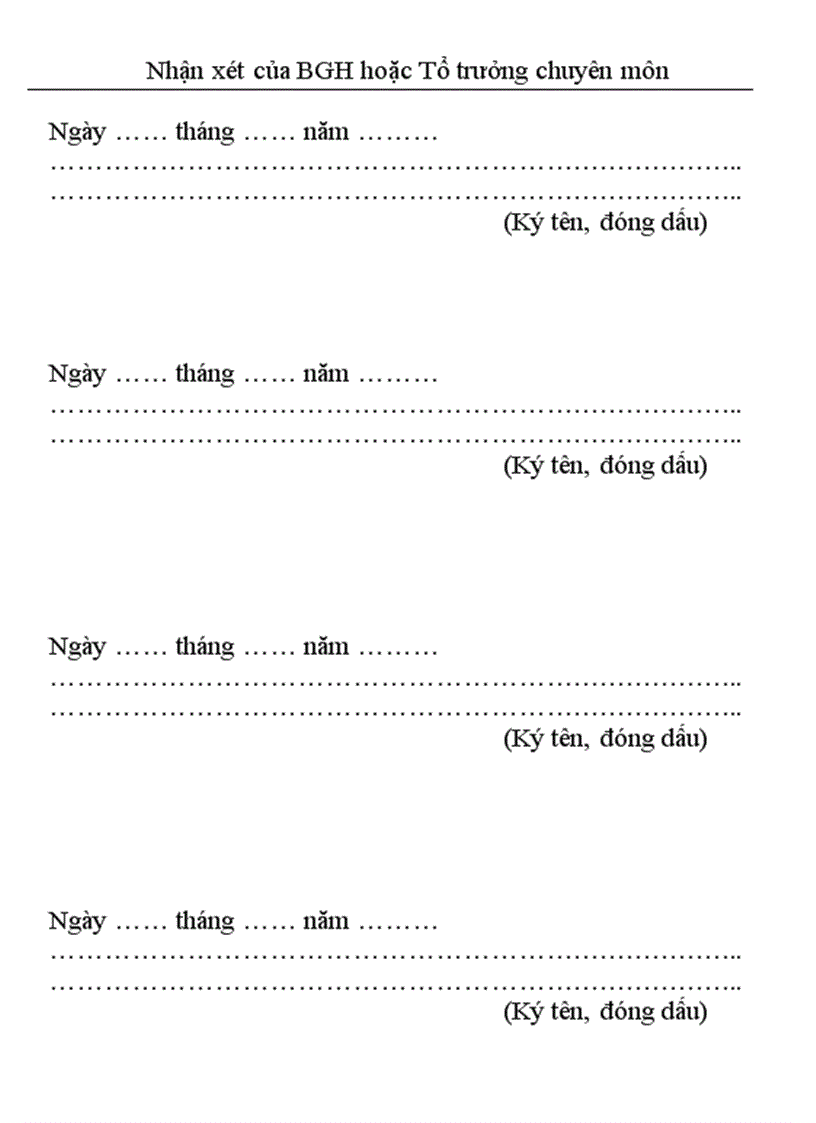 image for page Mẫu sổ chương trình