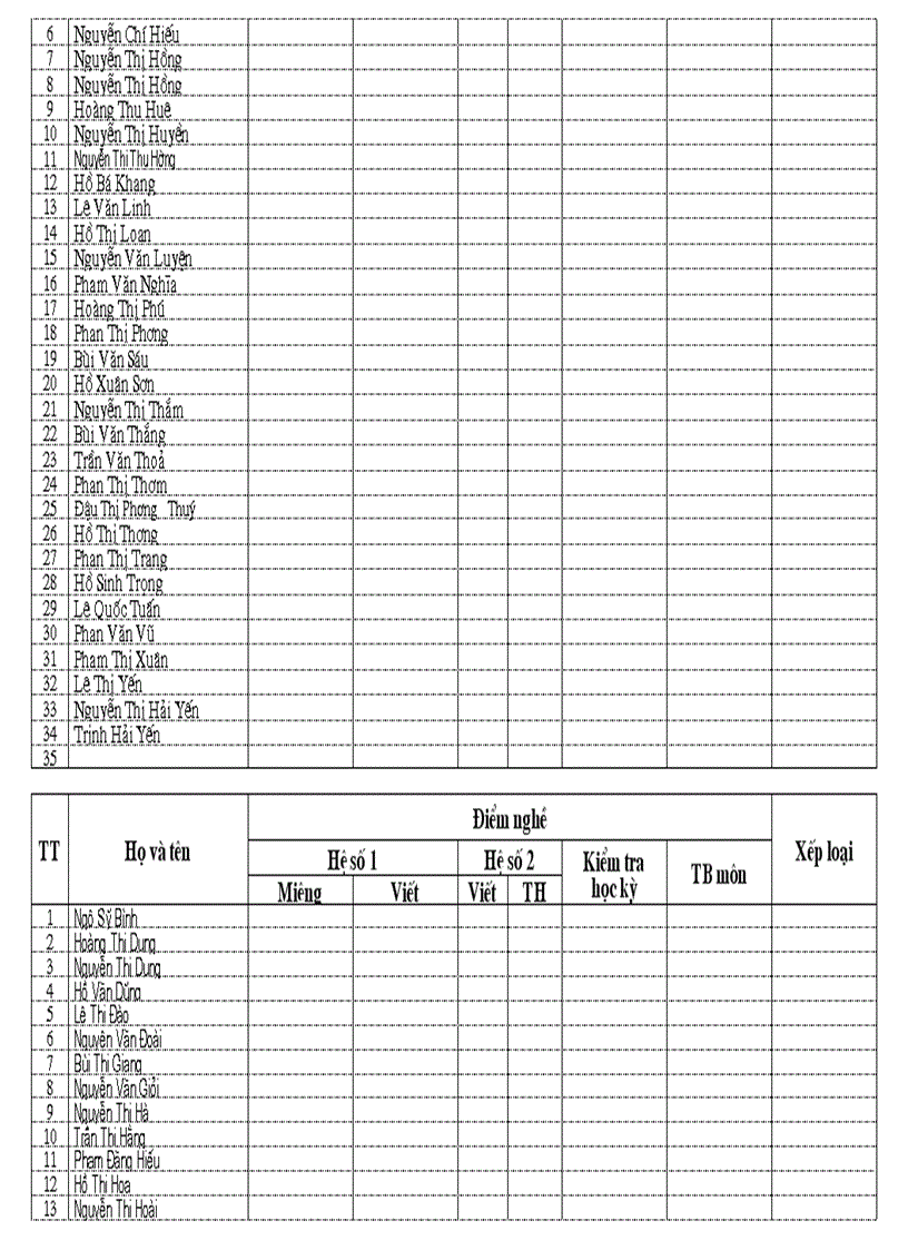 image for page Mẫu sổ gọi tên ghi điểm nghề trồng lúa