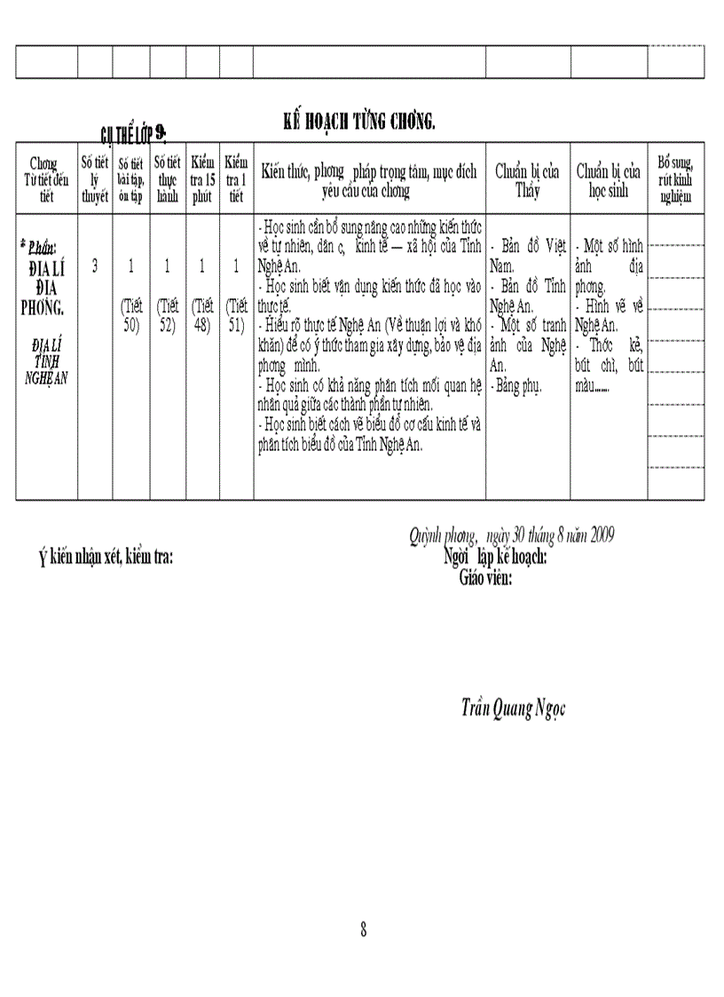image for page Mẫu sổ kế hoạch bộ môn mới