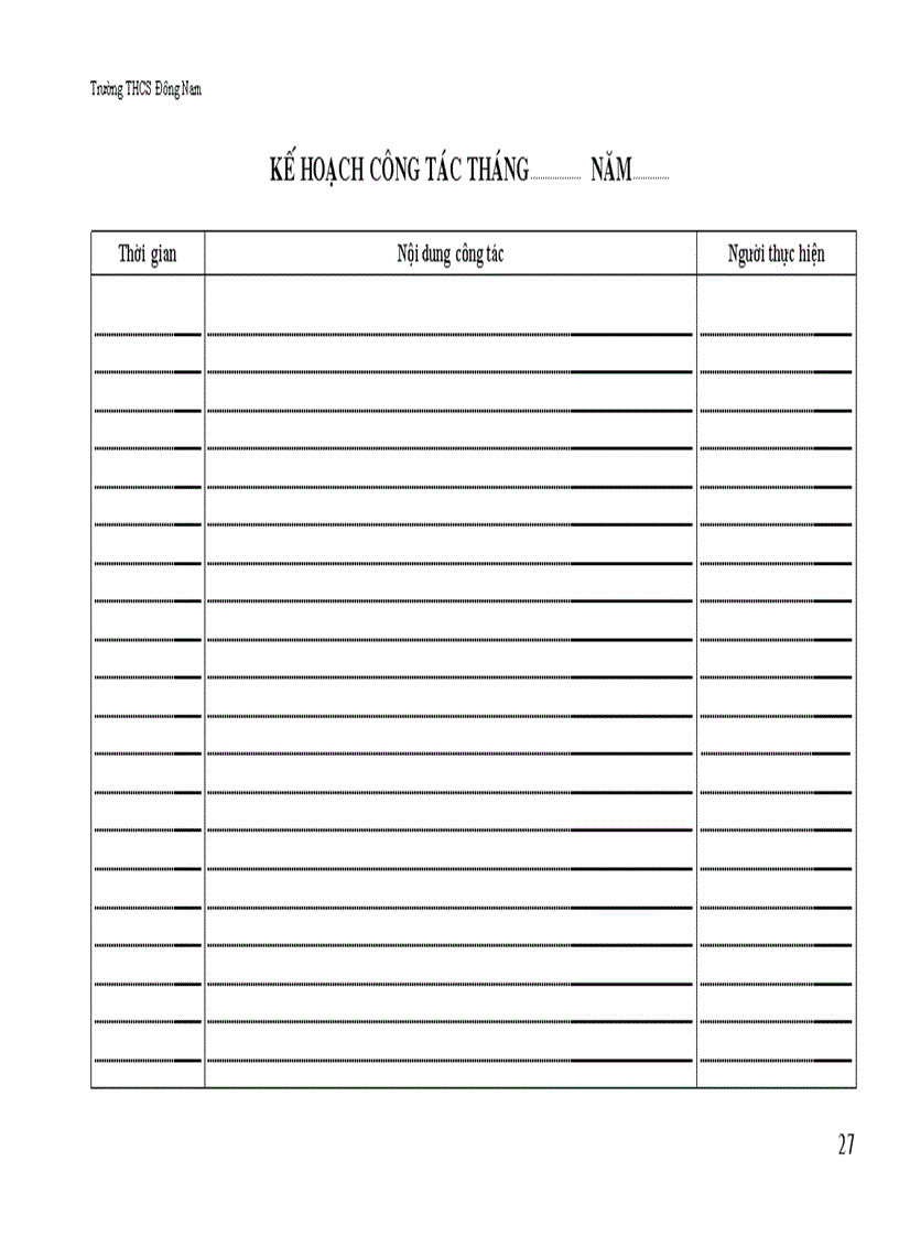 image for page Mẫu sổ kế hoach chuyên môn HK1 2010 2011