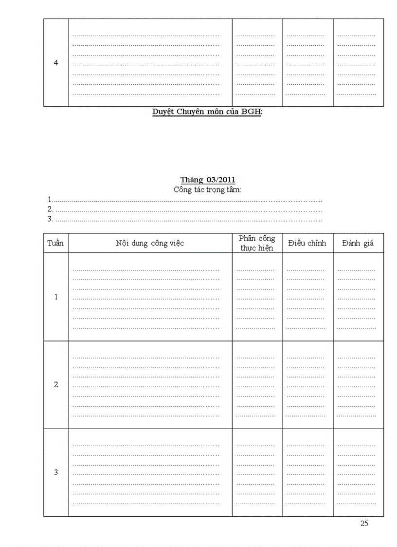 image for page Mẫu sổ Kế hoạch dành cho tổ chuyên môn