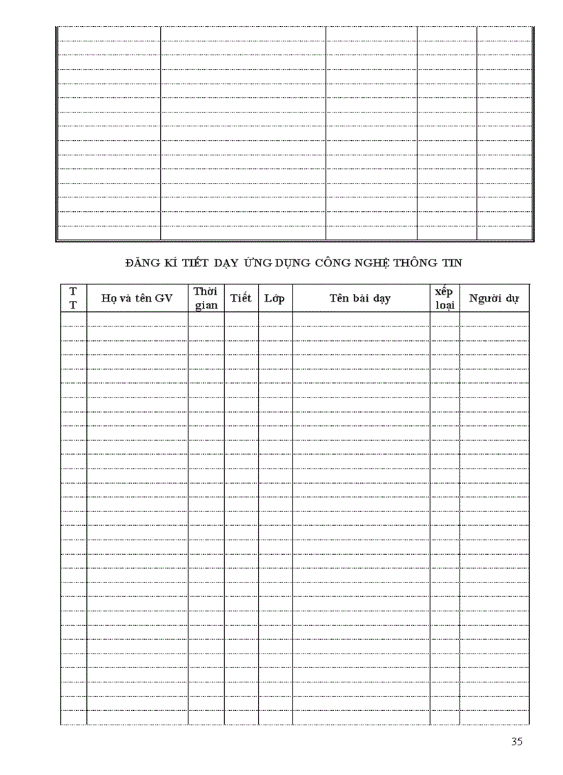image for page Mẫu sổ Kế hoạch dành cho tổ chuyên môn