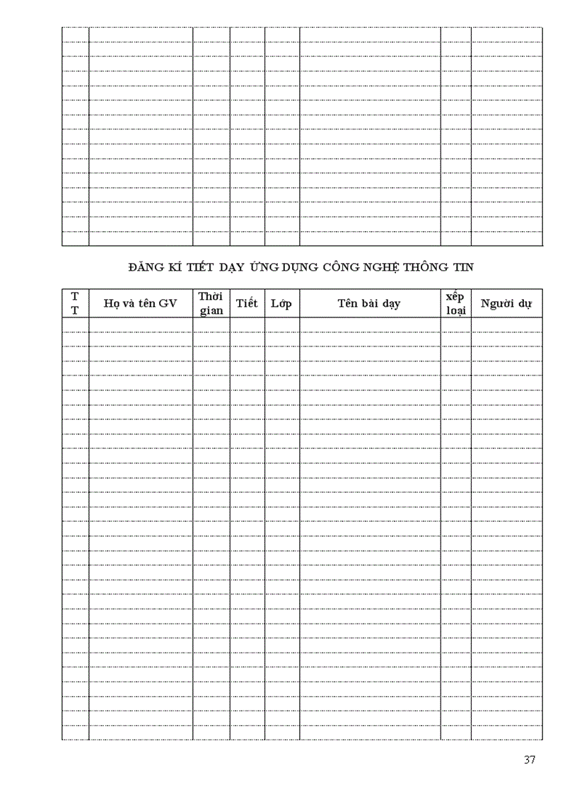 image for page Mẫu sổ Kế hoạch dành cho tổ chuyên môn