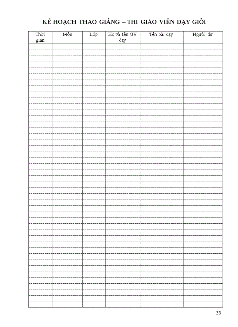 image for page Mẫu sổ kế hoạch tổ chuyên môn