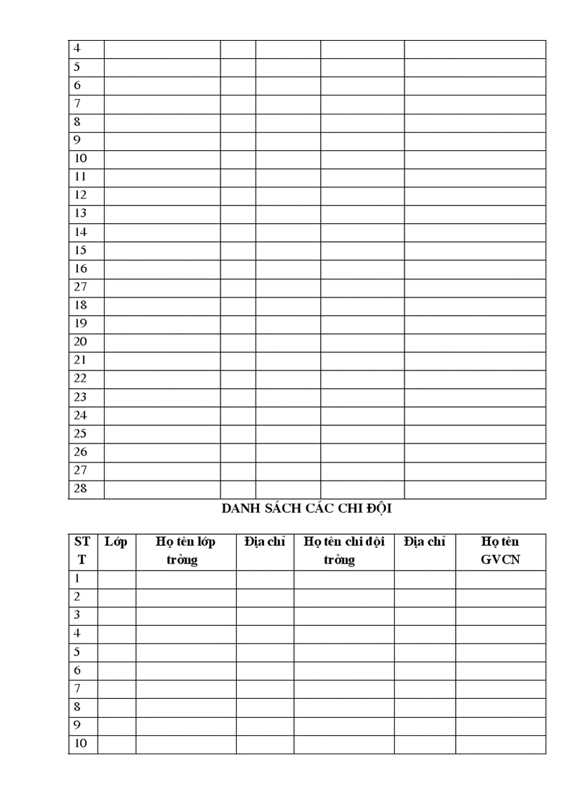 image for page Mau so lien doi