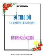 Mẫu sổ theo dõi HĐ học sinh các tổ