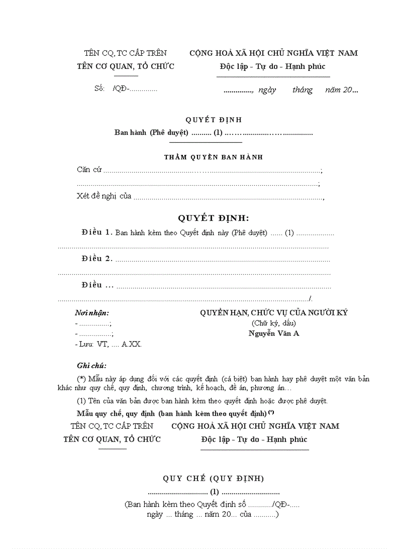 image for page Mẫu văn bản pháp quy