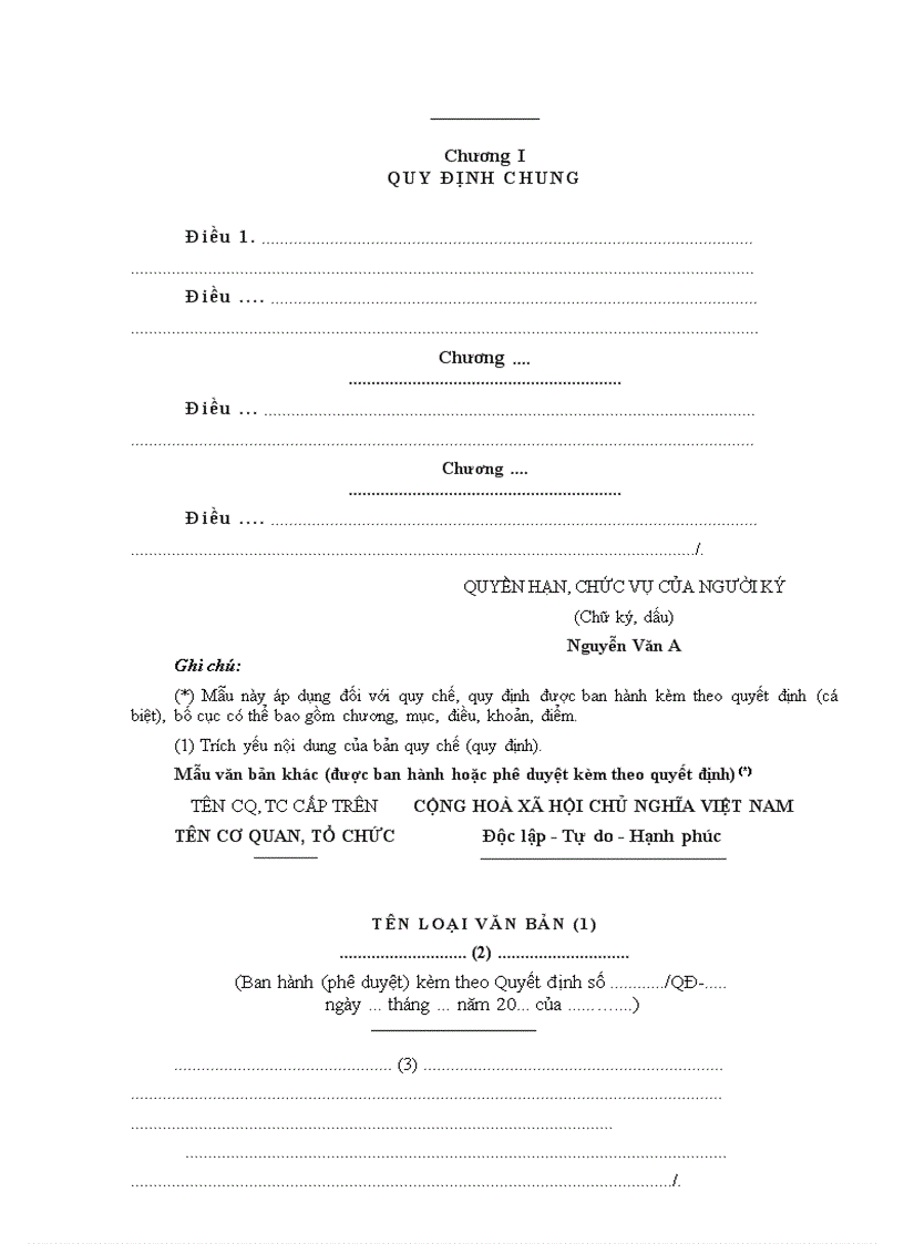 image for page Mẫu văn bản pháp quy