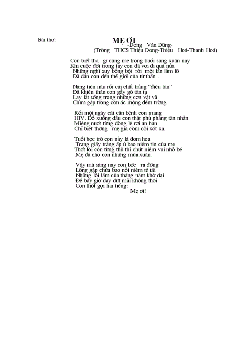 image for page Mẹ ơi