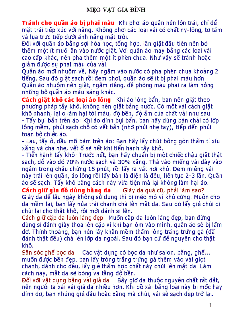 image for page Meo vat gia dinh