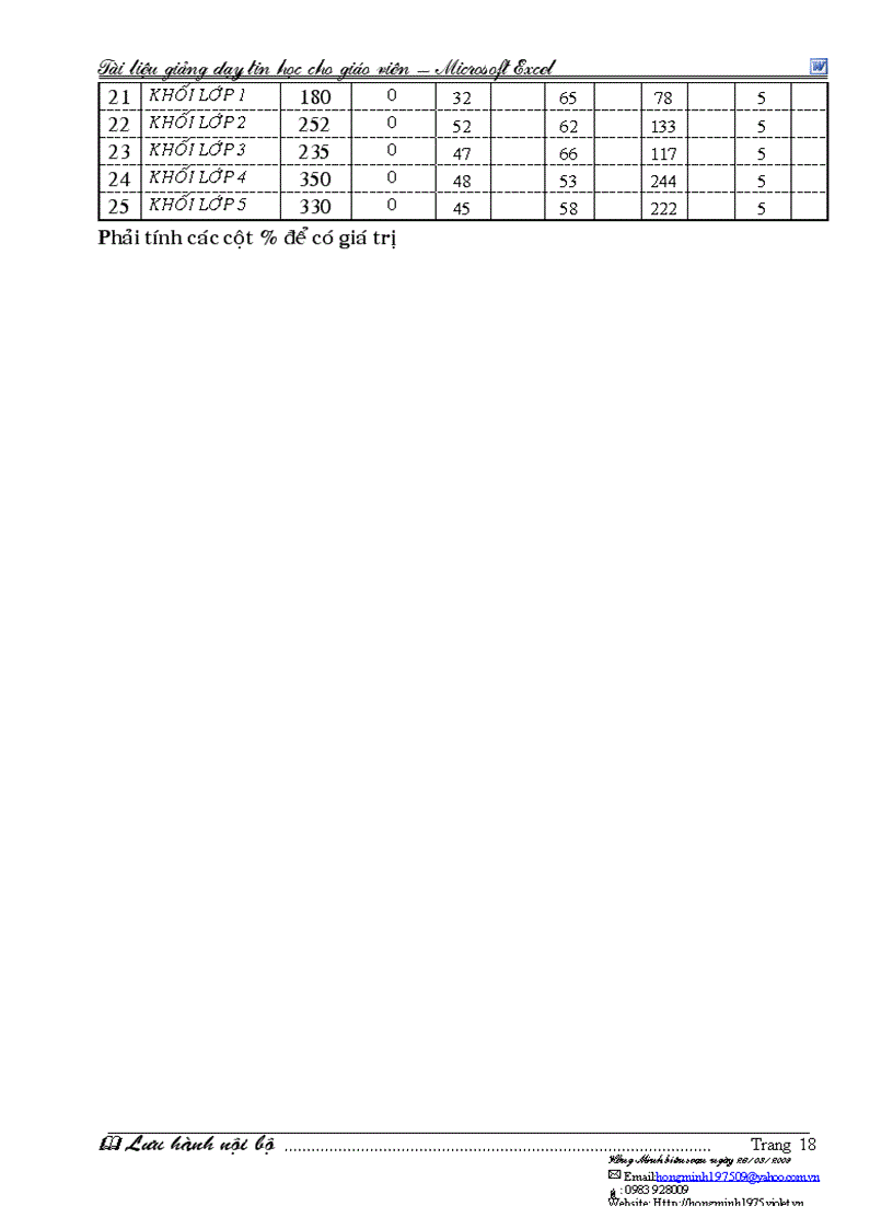 image for page Microsoft Excel 2003