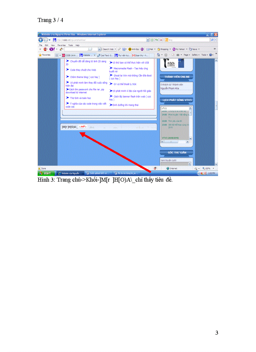 image for page Mô tả hình ảnh nội dung trang web lỗi