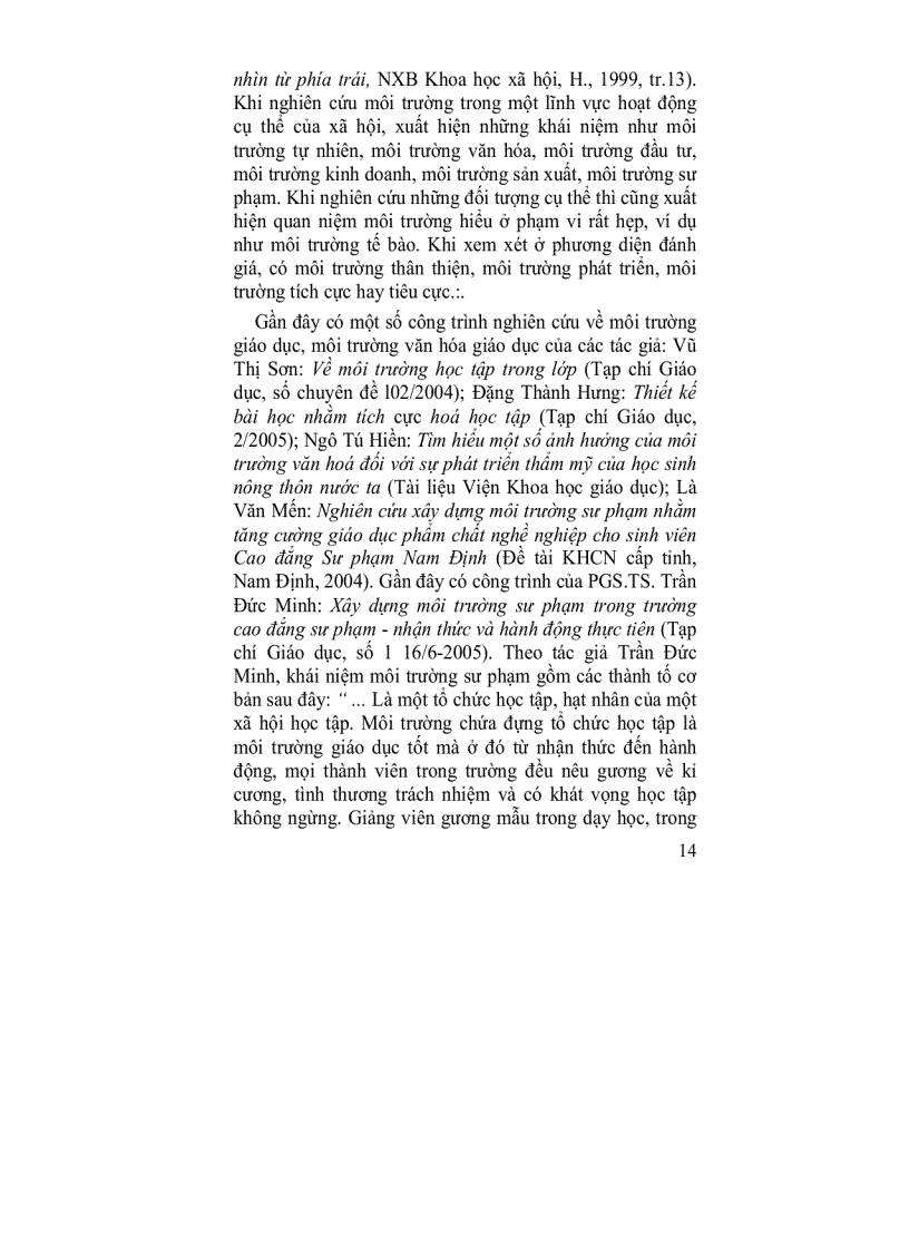 image for page Môi trường giáo dục