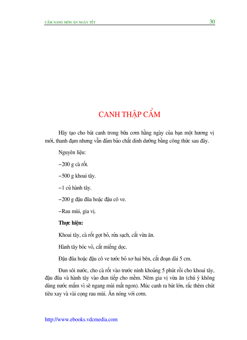 image for page Mon an ngay tet