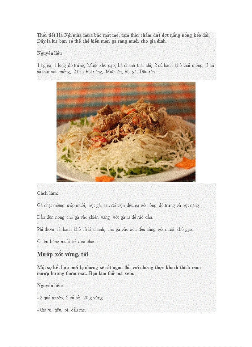 image for page Mon an ngon