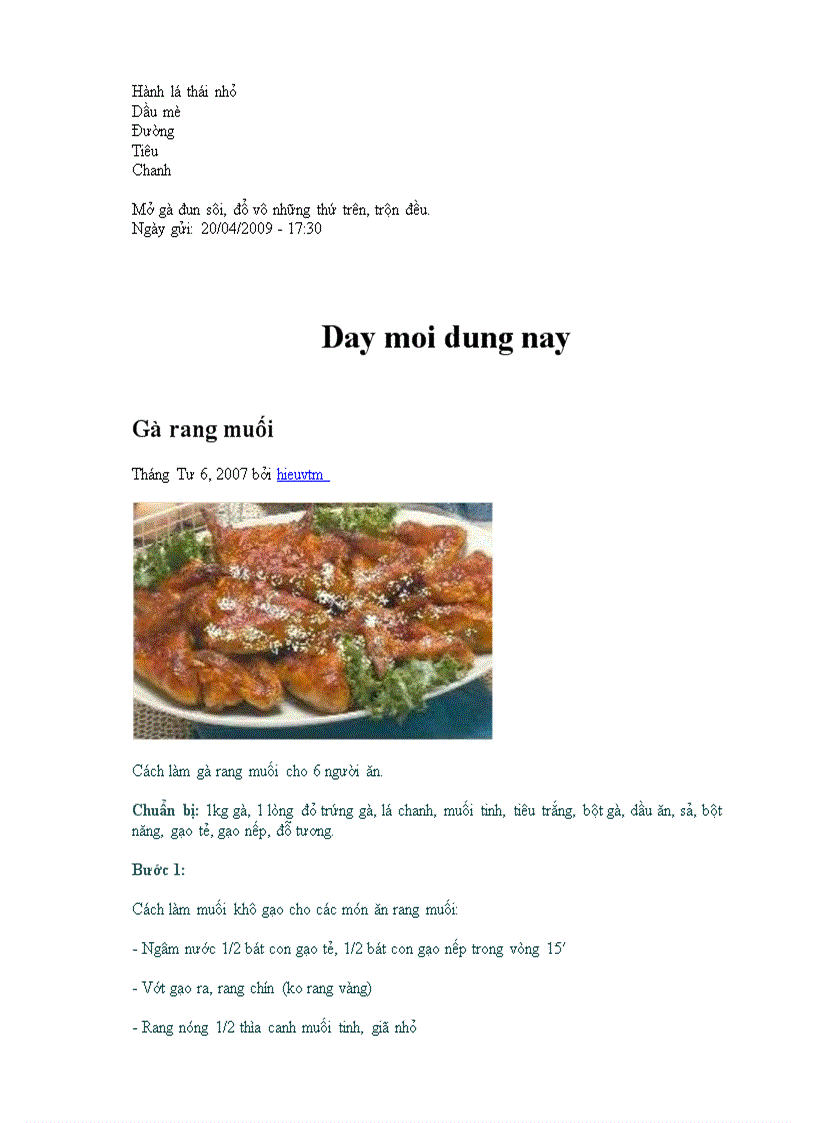image for page Món gà rang muối