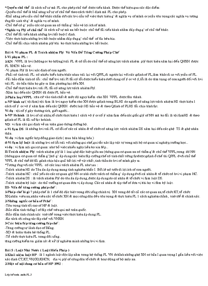 image for page Mon phap luat