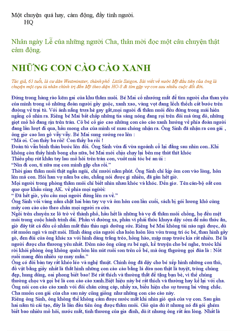 image for page Một câu chuyện cảm động