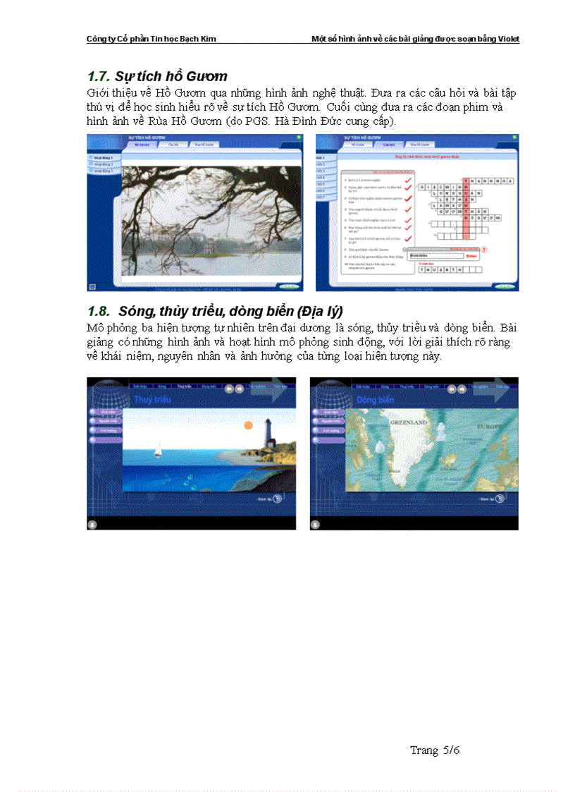 image for page Một số hình ảnh về bài giảng violet
