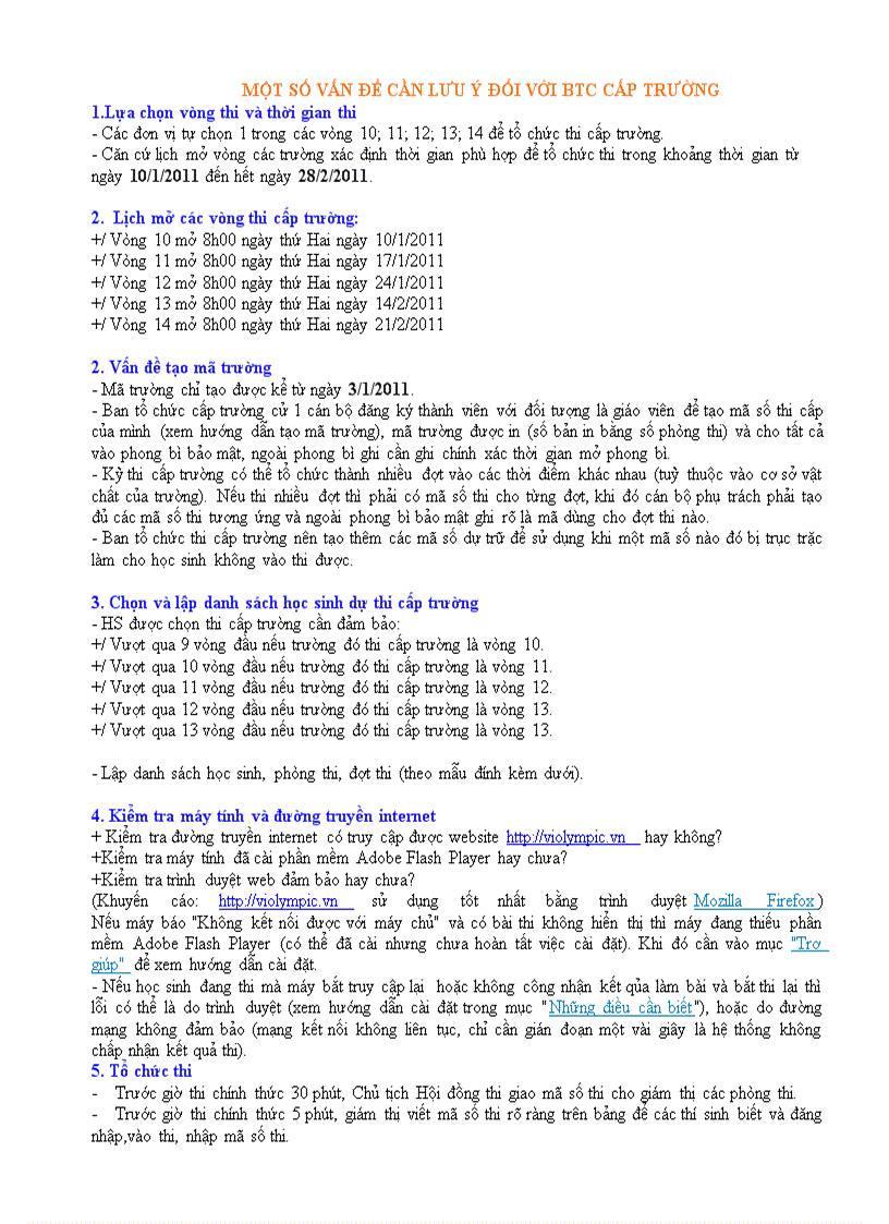 image for page Một số lưu ý khi thi toán qua mạng