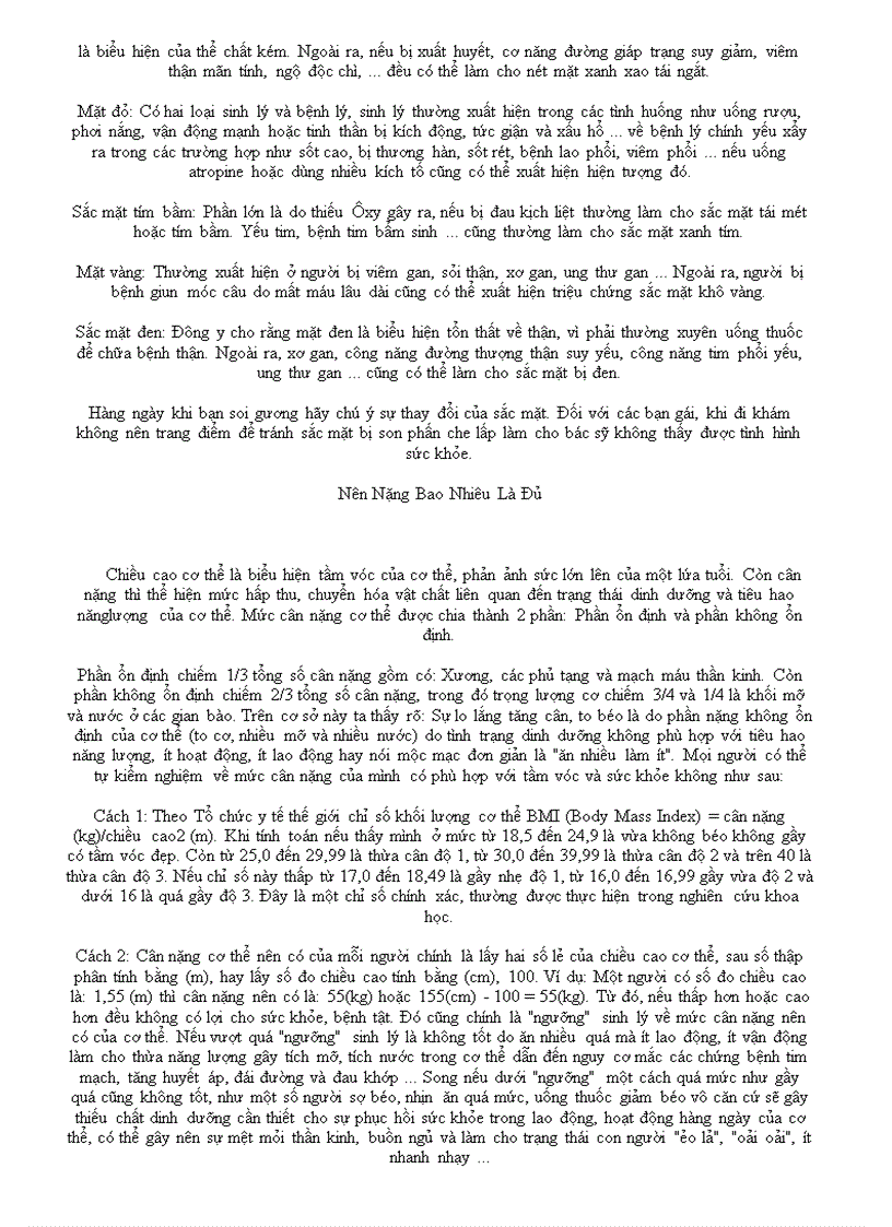 image for page Một số mẹo nhỏ trong y học rất hay