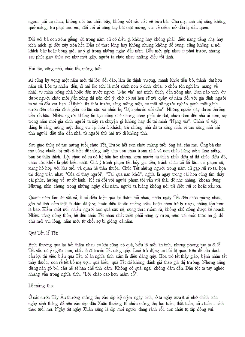 image for page Một số phong tục ngày tết