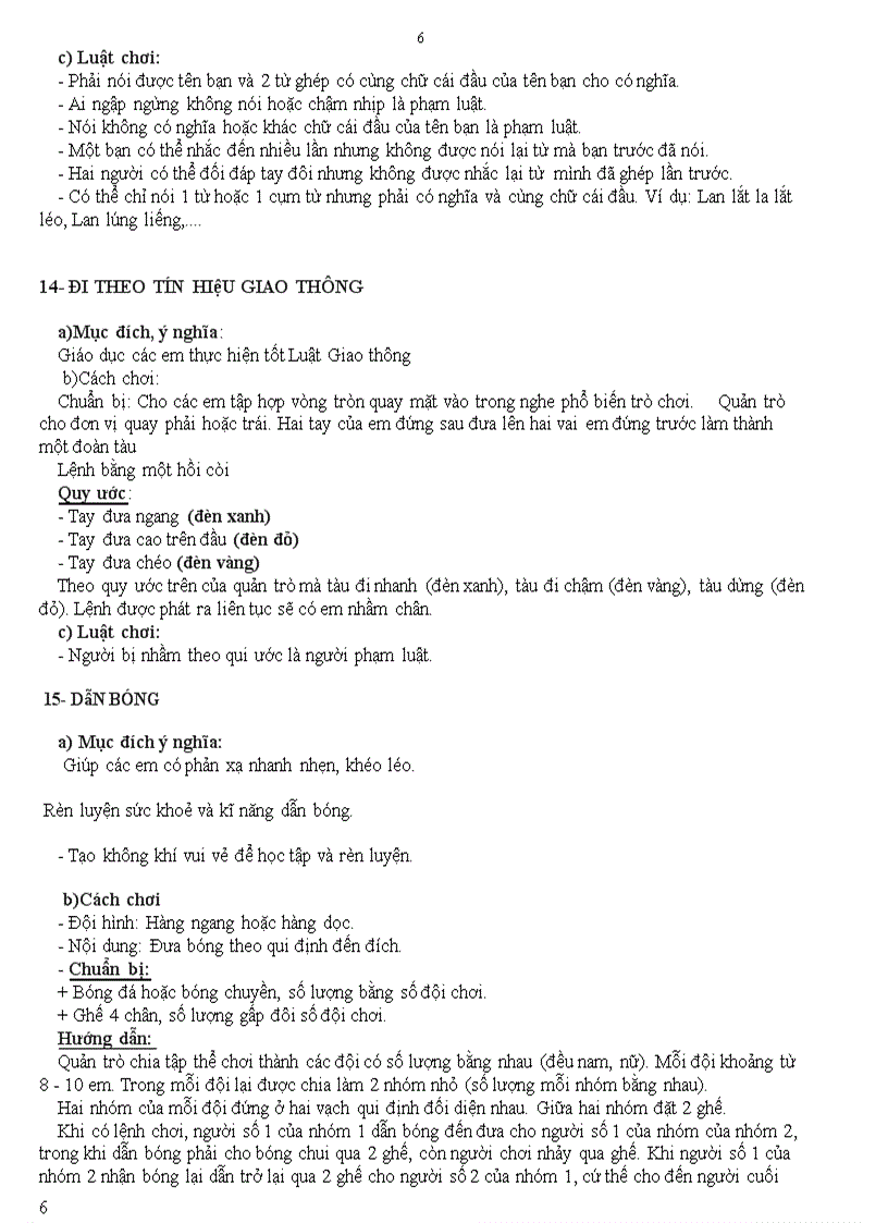 image for page Một số trò chơi