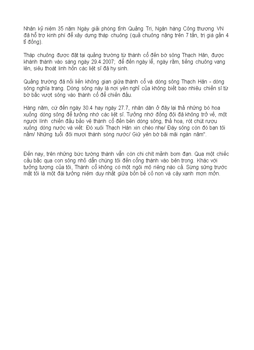 image for page Mot so tu lieu ve cac di tich lich su QT