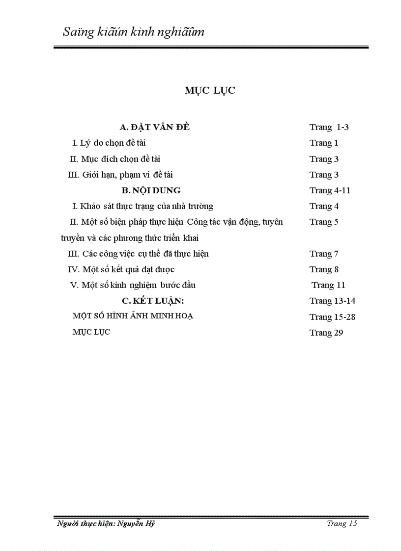 image for page Một vài kinh nghiệm trong việc tổ chức các hoạt động vui chơi tập thể vui tươi lành mạnh tại Trường Tiểu học Trần Bình Trọng