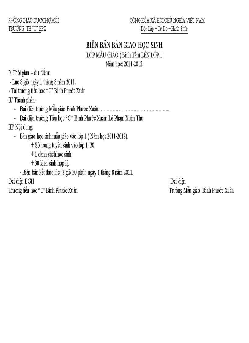 image for page Mẫu biên ban 1