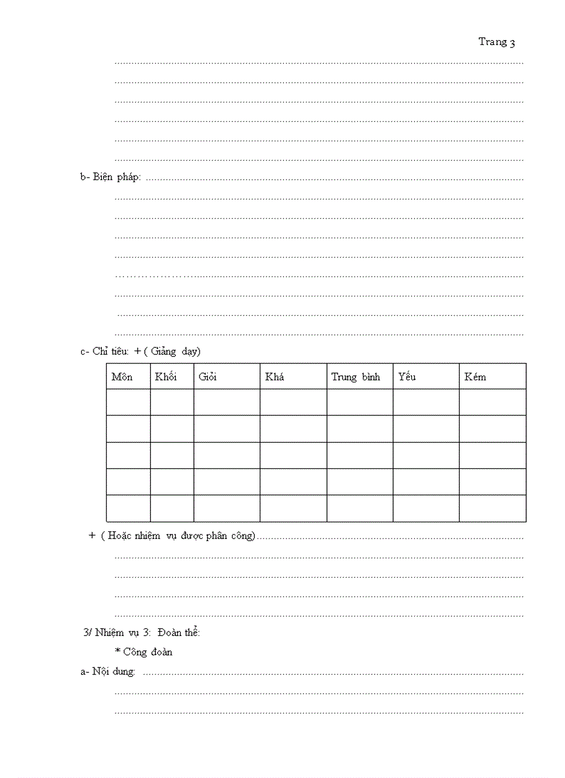 Mẫu sổ KH cá nhân 1