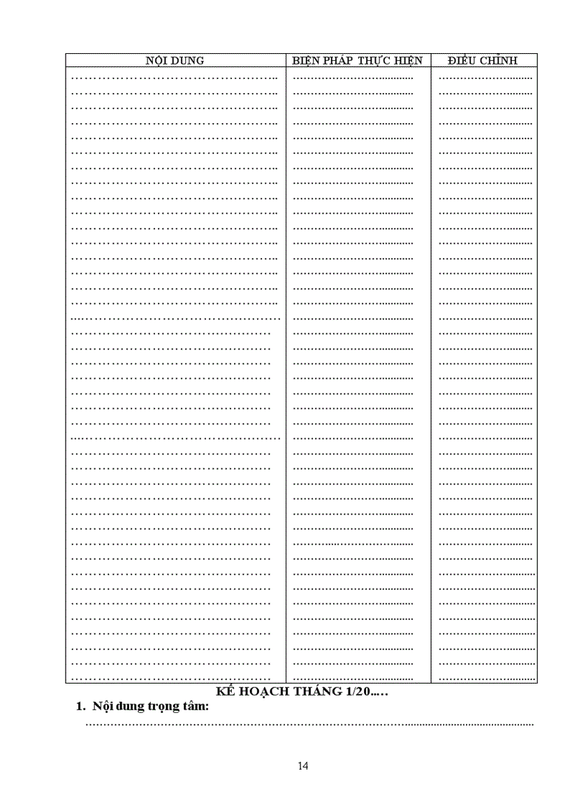 image for page Mẫu sổ kế hoạch cá nhân 1