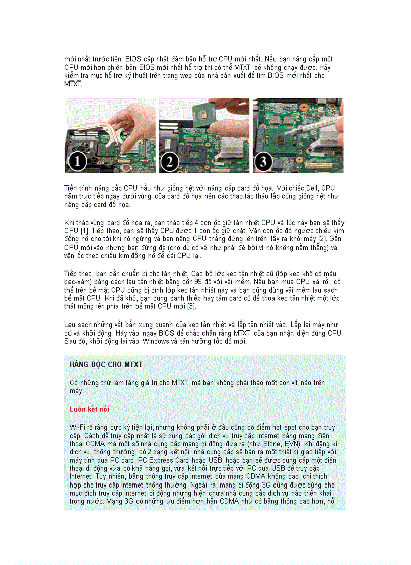 image for page Nâng cấp máy tính xách tay