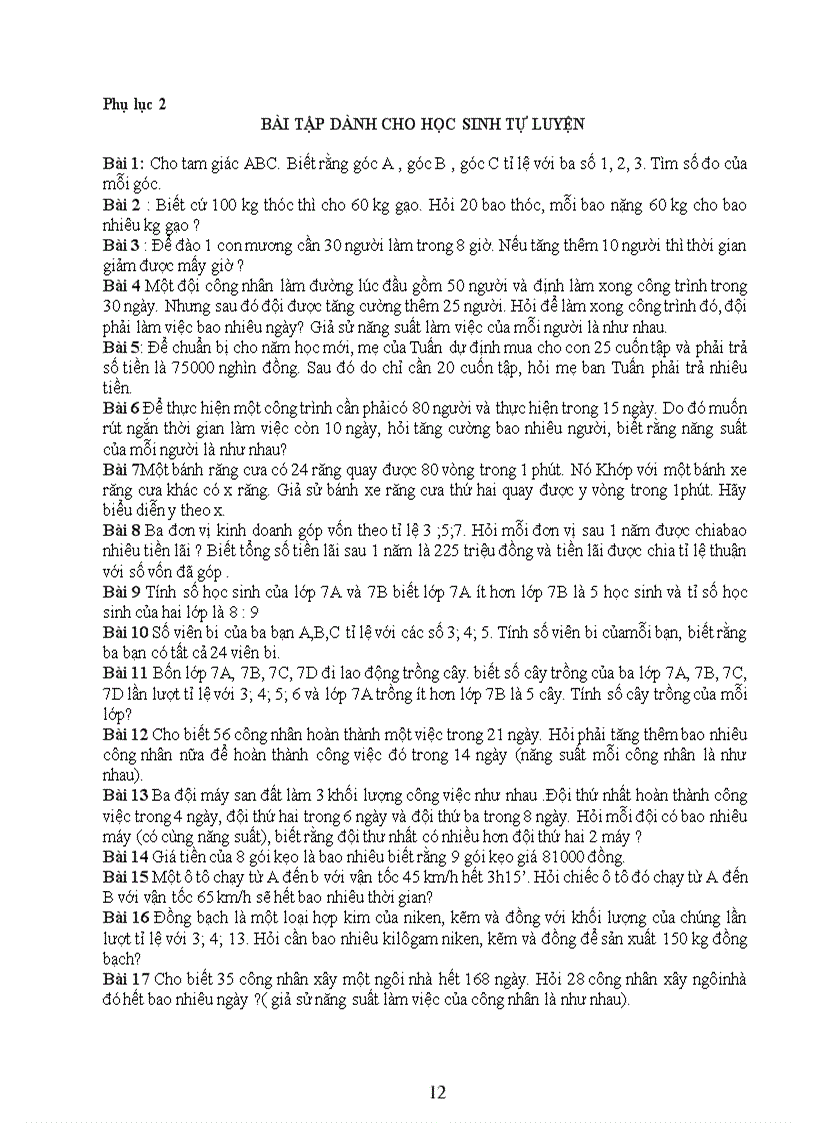 image for page NCKHSP Nâng cao năng lực giải bài toán đại lượng tỉ lệ thuận tỉ lệ nghịch cho học sinh lớp 7