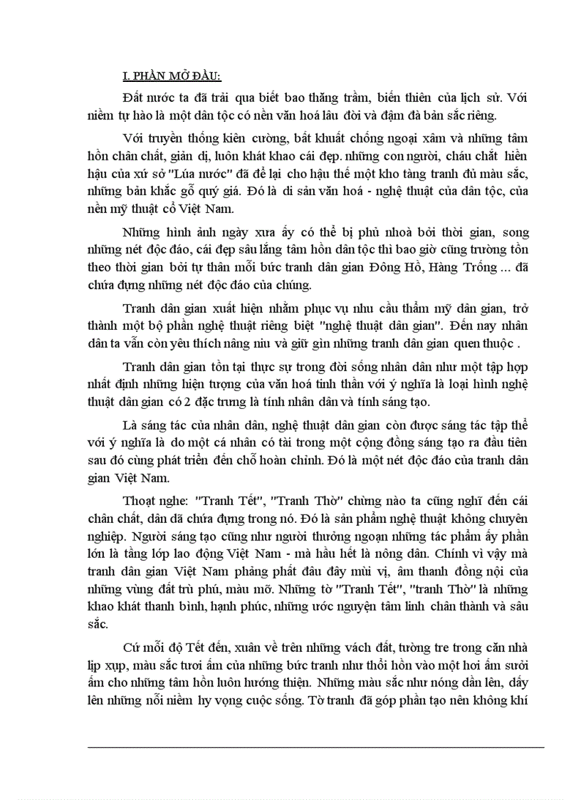 image for page Nét độc đáo trong tranh dân gian việt nam