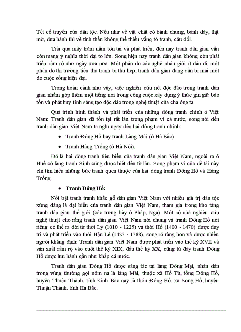 image for page Nét độc đáo trong tranh dân gian việt nam