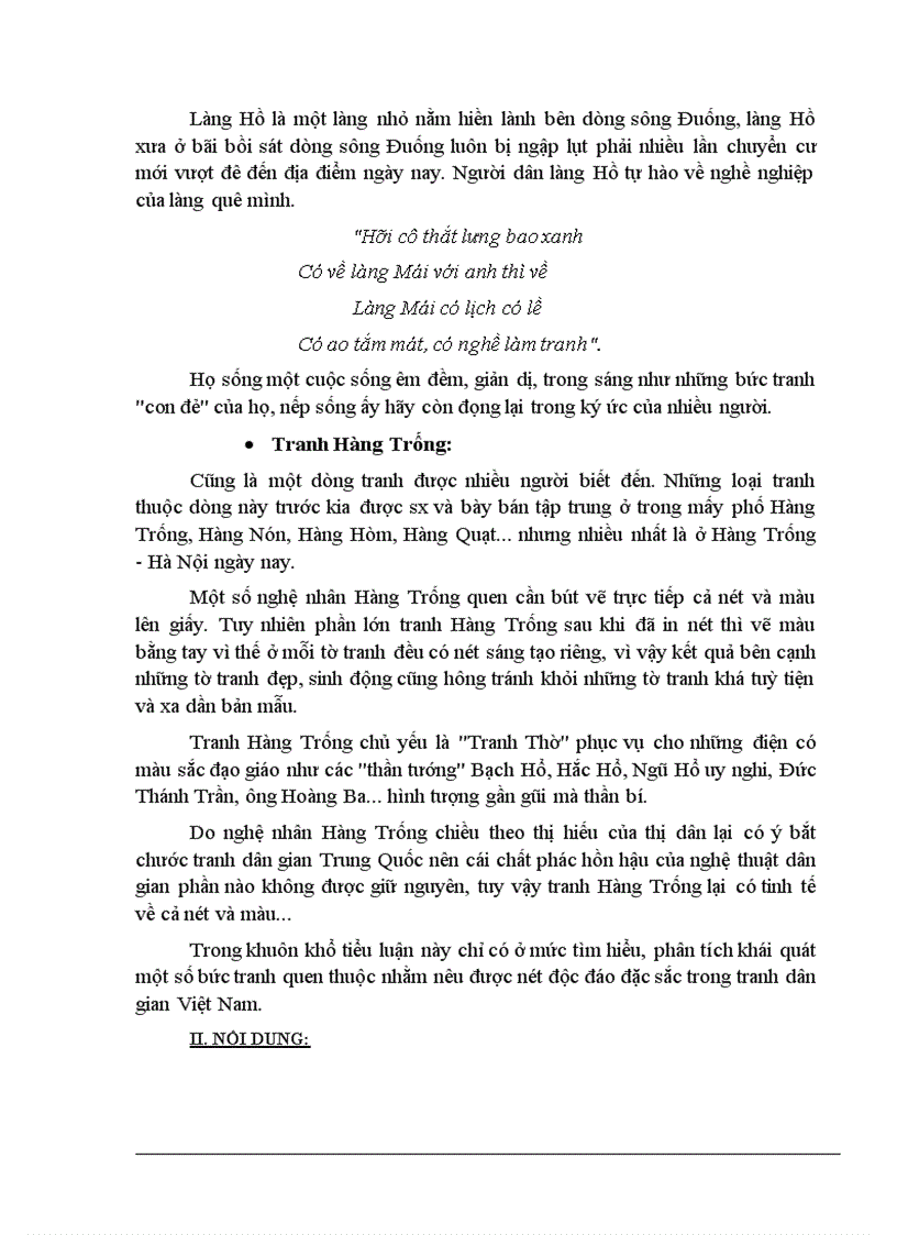 image for page Nét độc đáo trong tranh dân gian việt nam