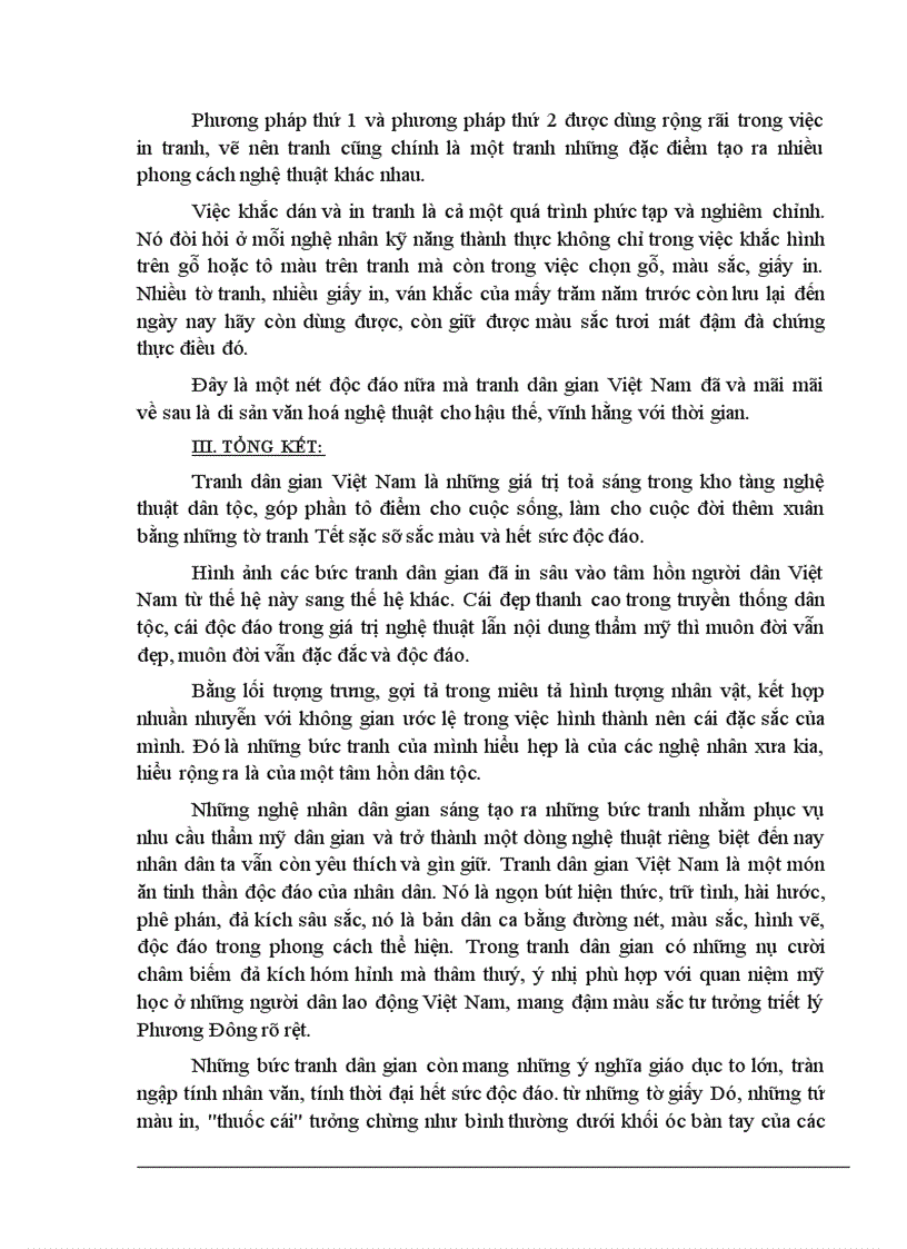 image for page Nét độc đáo trong tranh dân gian việt nam