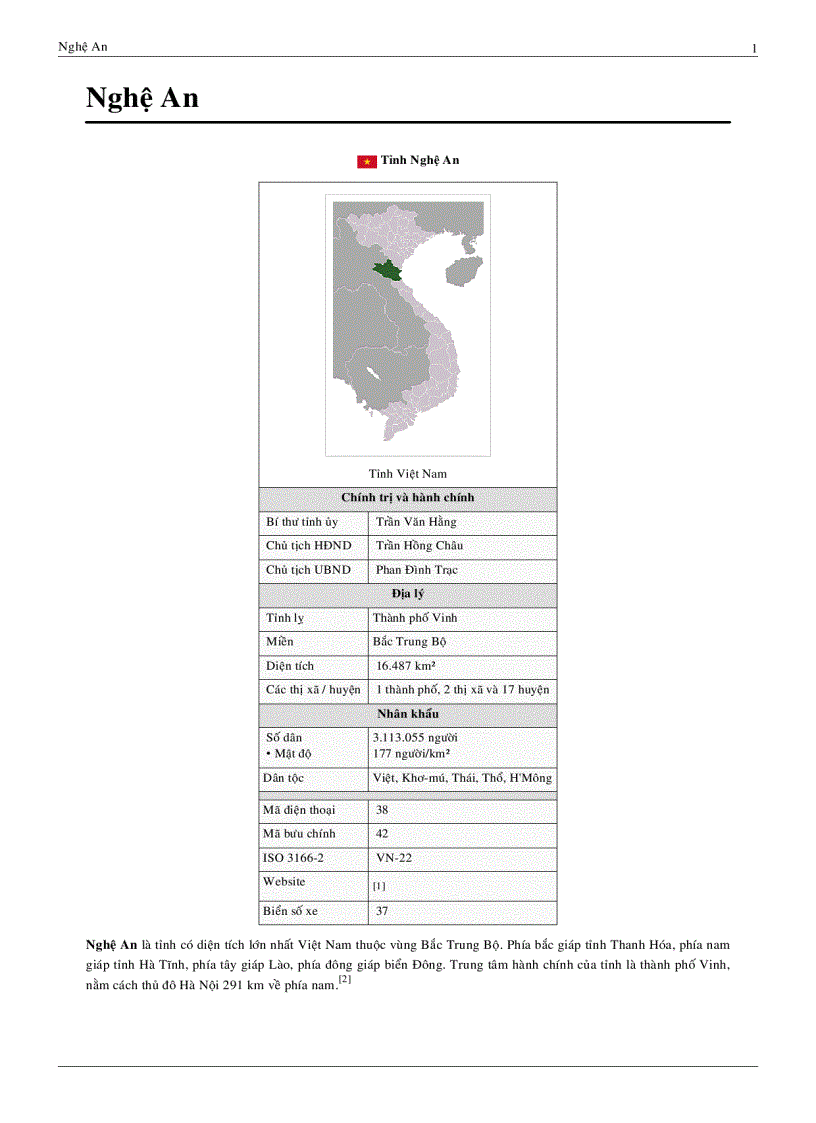 image for page Nghệ An