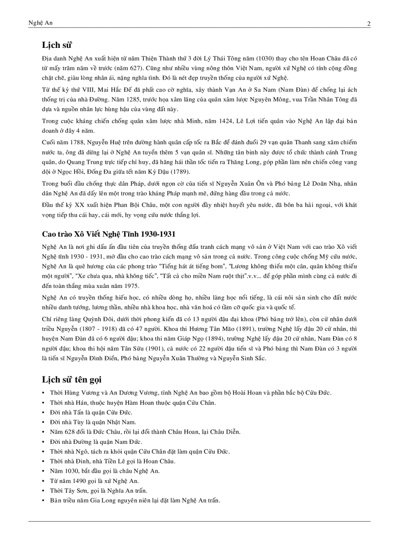 image for page Nghệ An