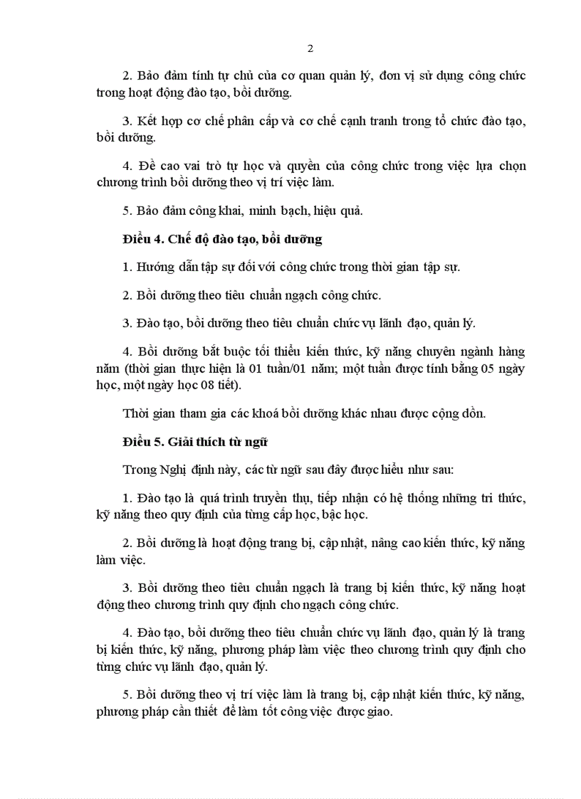 image for page Nghi dinh 18 CP Dao tao boi duong Cong chuc