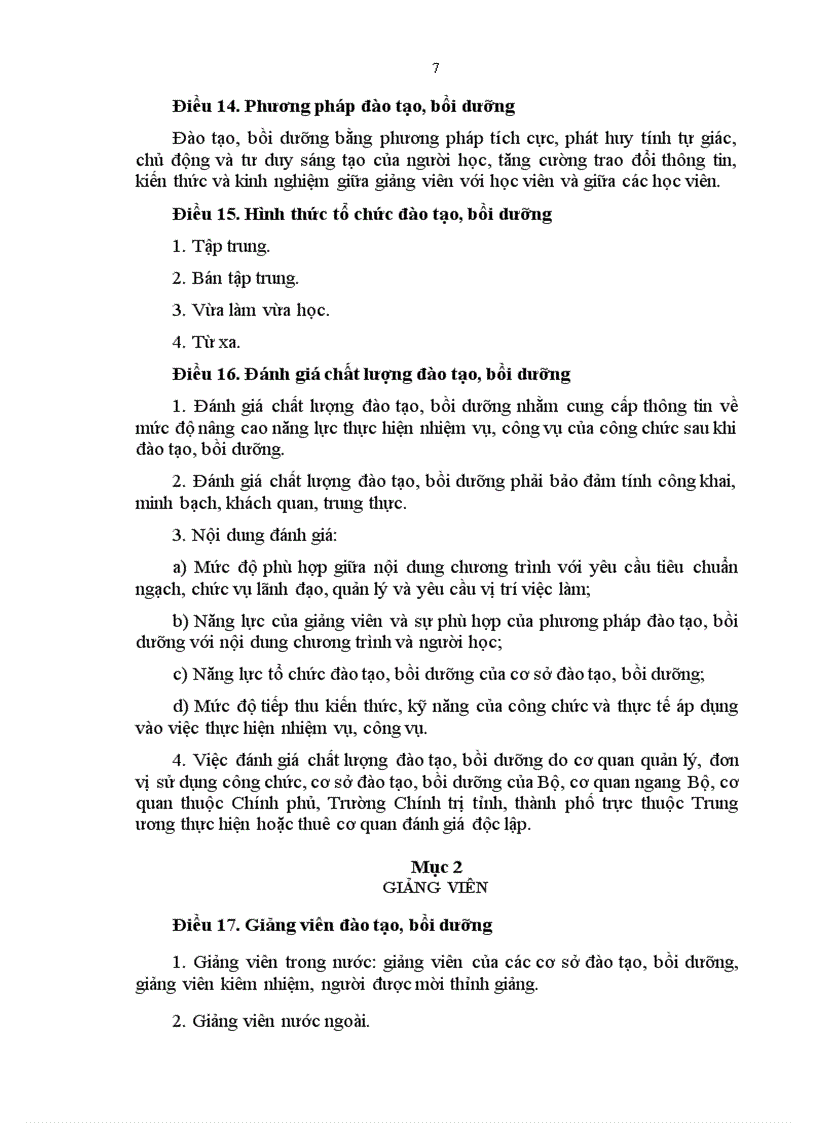 image for page Nghi dinh 18 CP Dao tao boi duong Cong chuc