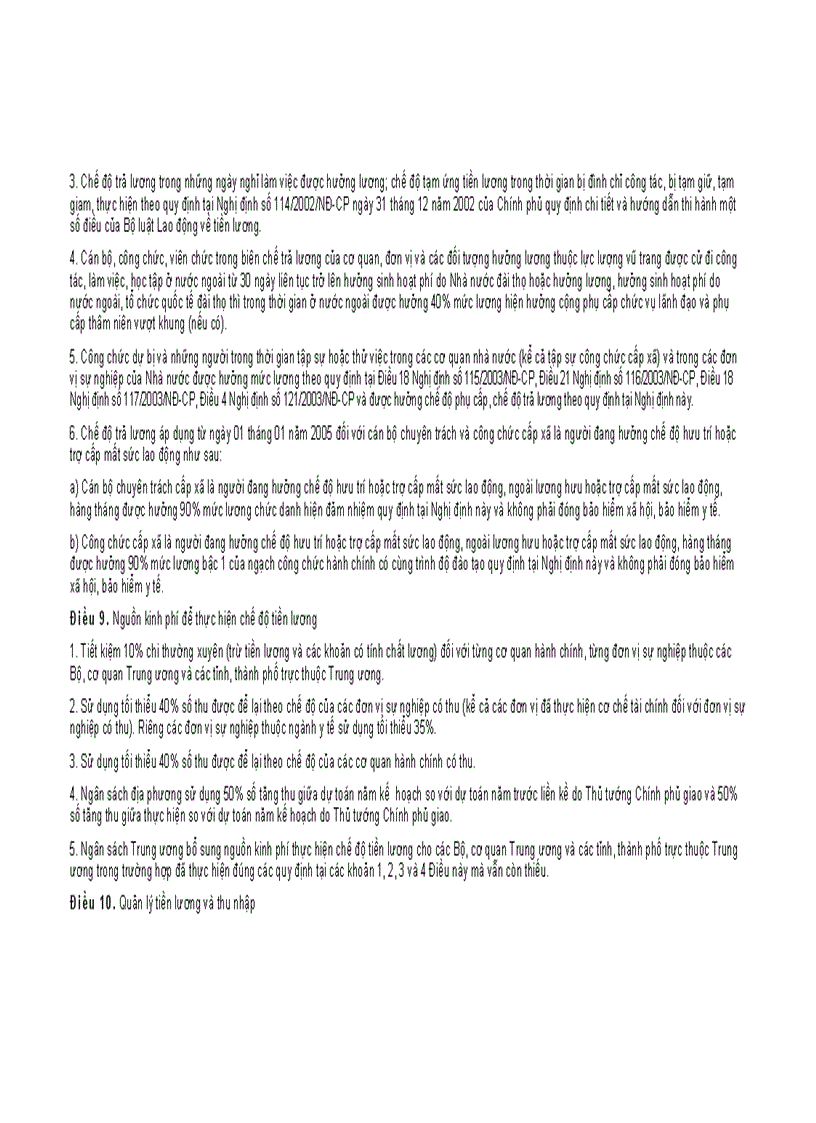 image for page Nghị đinh 204 chế độ tiền lương