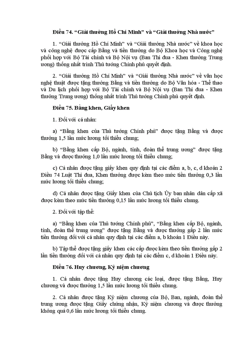 image for page Nghi dinh 422010 NDCP ve khen thuong