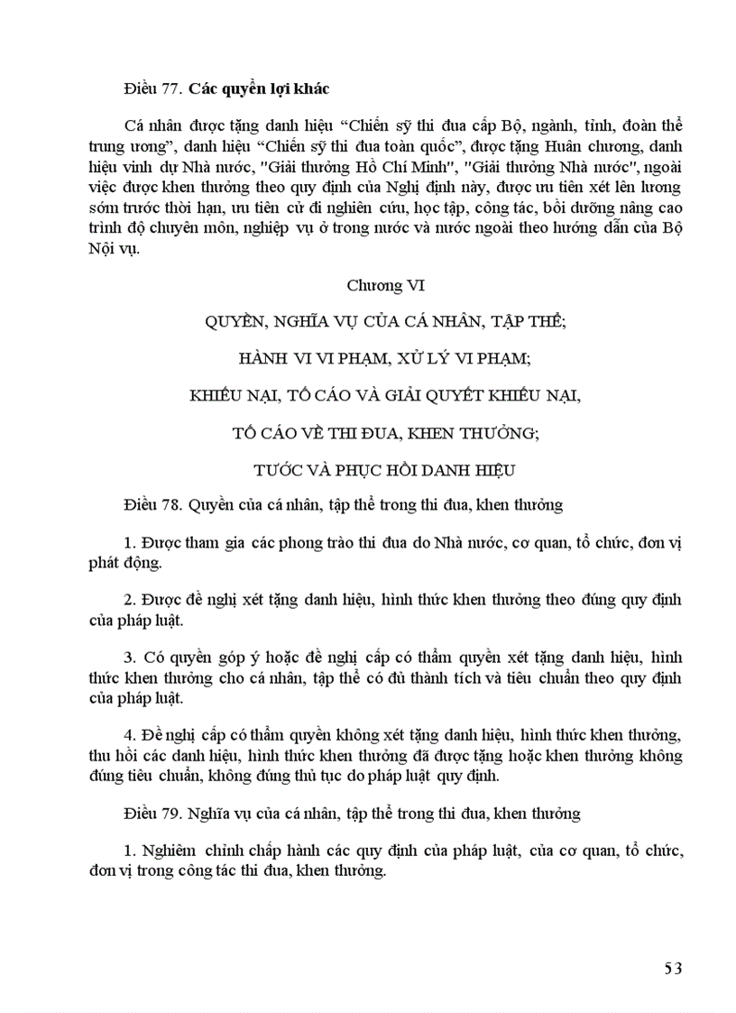 image for page Nghi dinh 42 2010 NDCP HD thuc hien Luat thi dua khen thuong