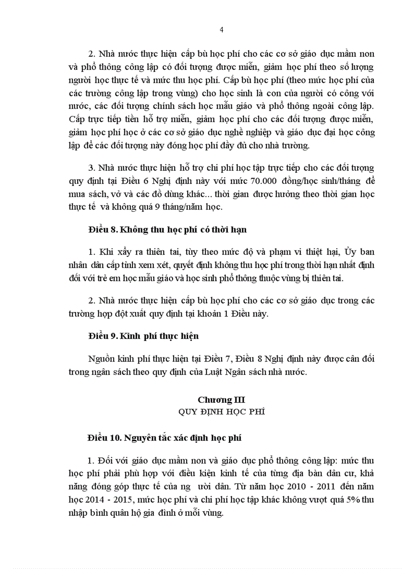 image for page Nghị đinh về chế độ đối với hoc sinh SV vung biên giới vung ĐB KK