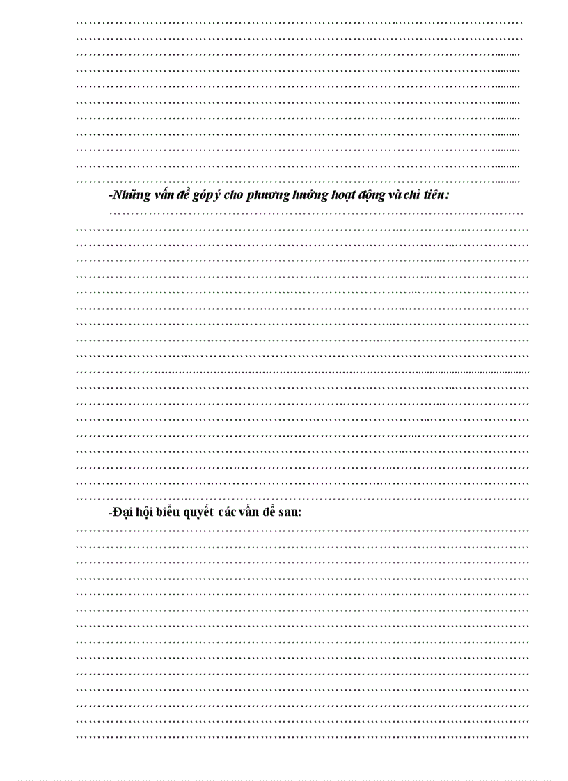 image for page Nghị quyết Biên bản đại hội