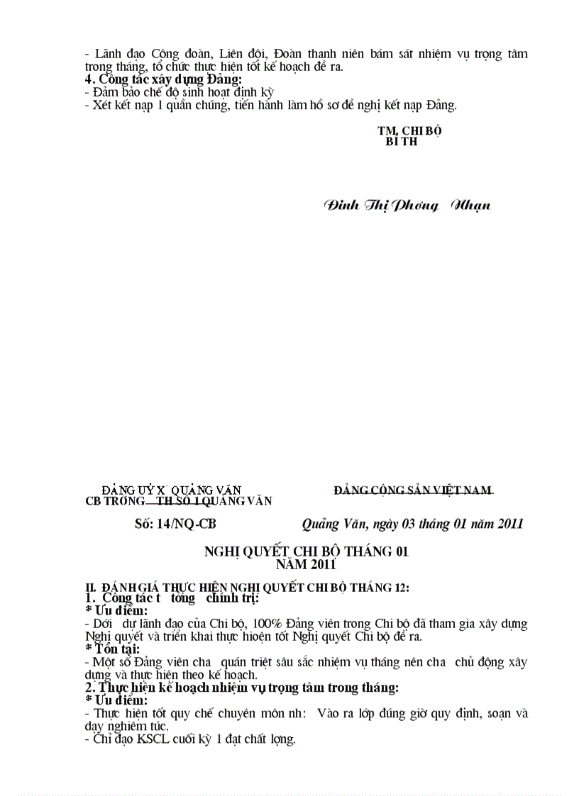 image for page Nghi quyet chi bo thang Van 1