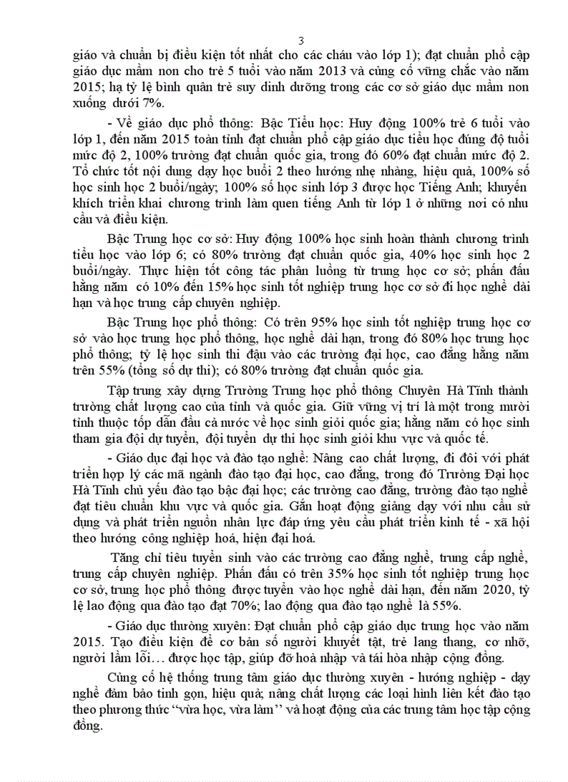 image for page NGHỊ QUYẾT CỦA BAN CHẤP HÀNH ĐẢNG BỘ TỈNH về phát triển nâng cao chất lượng giáo dục và đào tạo